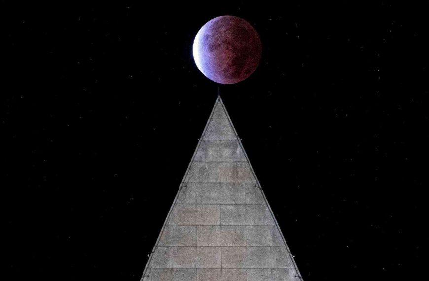 Lunar eclipse and full moon is a lunar adventure