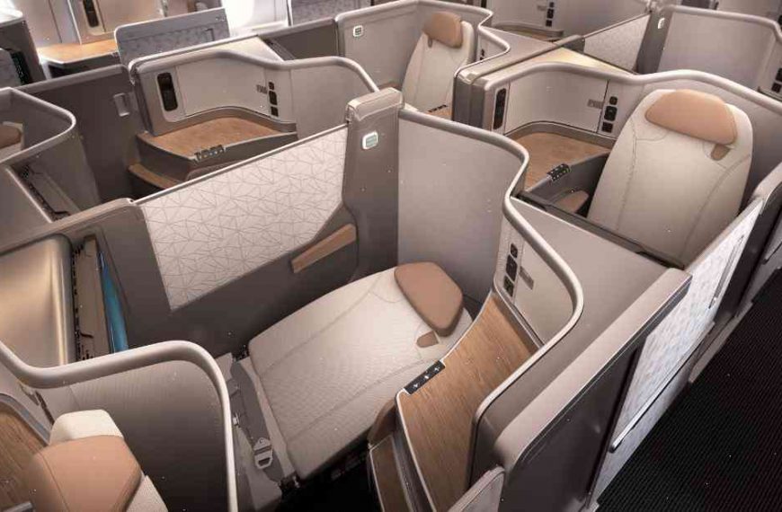 A type of luxury unimaginable for many but that’s easy to find on commercial air travel